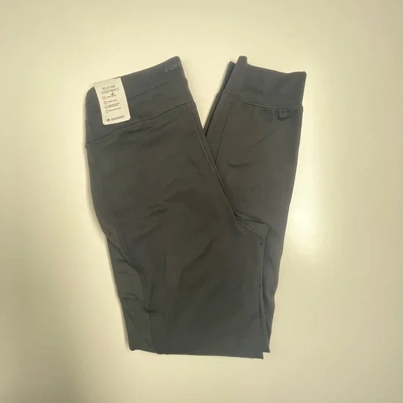 Pink Victoria's Secret Joggers Relay Knit 28” Inseam Black Size Medium NWT - Picture 2 of 7